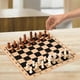 thumbnail image 2 of Juego de ajedrez tradicional, juegos de mesa, tablero de ajedrez plegable, 15,94 x 15,94 pulgadas, para todas las edades, entretenimiento y educación, 2 of 9