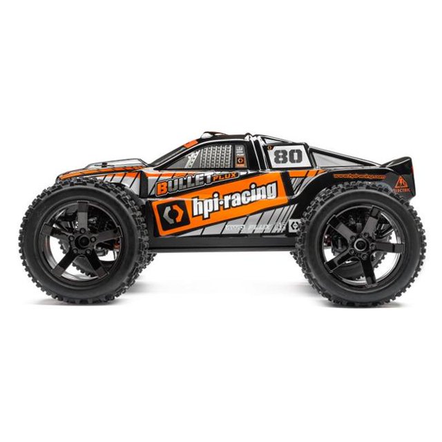 HPI Racing HPI115509 Balle Ajustée et Peinte Flux ST Body, Noir