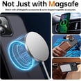 thumbnail image 2 of Funda magnética resistente para iPhone 12/iPhone 12 Pro, [Compatible con Magsafe] [Protección contra caídas de grado militar] Funda protectora translúcida y delgada a prueba de golpes para iPhone, 2 of 8