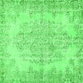 thumbnail image 1 of Ahgly Company Indoor Square Persian Green Traditional Area Rugs, 6' Square, 1 of 1