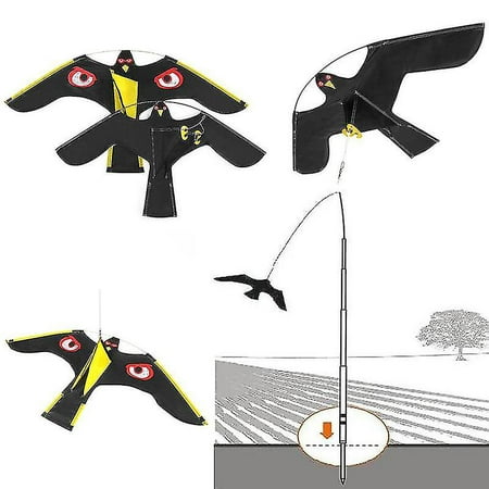 Orange85 Répulsif à oiseaux - Répulsif - Cerf-volant - Corbeau - 4 mètres -  Contre les mouettes - Kite Hawk - Détruire les mouettes - Toit -  Épouvantail : : Jardin