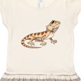 thumbnail image 3 of Inktastic Cute Bearded Dragon Gift Toddler Girl Dress, 3 of 4