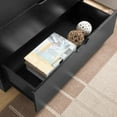 thumbnail image 3 of Smuxee Modern 5 Drawer Dressers for Bedroom, Wood Storage Tall Chest of Drawers,Black Dresser,Adult, 3 of 6