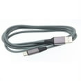 thumbnail image 3 of Charger Cord Type-C 6ft USB Cable w 2-Port USB 36W Fast Car Charger Y3K for OnePlus 5T, 6, 6T, 7 Pro - Razer Phone 2 - RED Hydrogen One - Samsung Galaxy Tab S3 9.7 S9 Plus, S8+ S8, S10e S10, 3 of 11