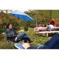 SportBrella Folding Chair with Detachable Umbrella, Blue