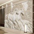 thumbnail image 1 of 3D Wallpaper Euro Rustic Horse Series III SKU# WAL0345, 1 of 1