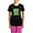 With Pink Pant, variant on CafePress - Lucky Enough To Be Irish Women's Dark Pajamas - Women's Short Sleeve Print T-Shirt and Pants Dark Cotton Pajama Set