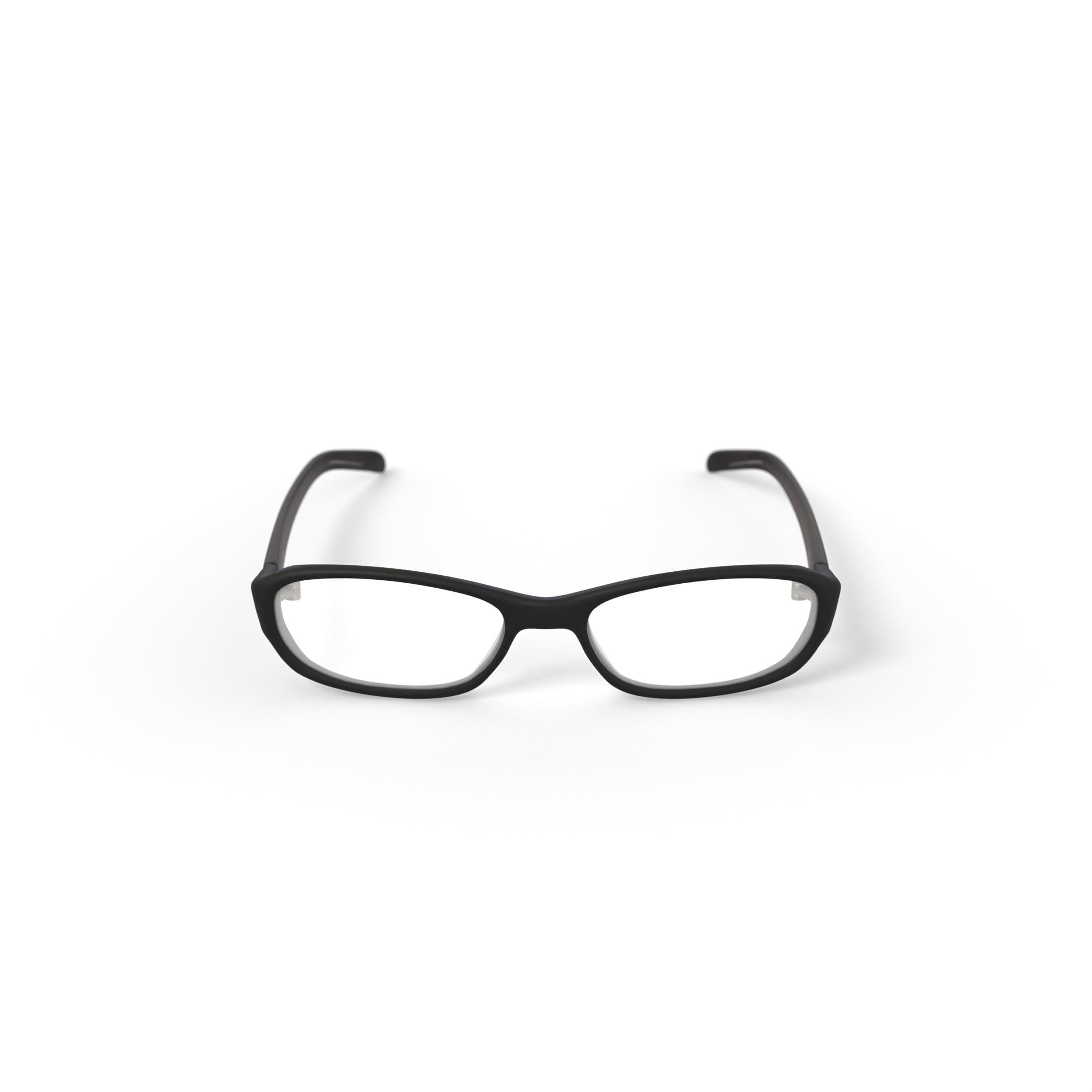 Walmart Women's FM11100 Oval Prescription Eyeglasses with Case, Black Crystal