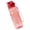 Z-Red, variant on Clear Water Bottle With Straw | No Markings BPA Free 24 oz Sports Water Bottle | Leak Proof Re-Usable Flip Top Plastic Drinks Bottles for School, Office, Gym, Cycling(Clear1,2.75x2.75x9.64")