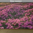 thumbnail image 6 of Ambesonne Nature Place Mats Set of 4, Flower Meadow Mountain, Standard Size, Multicolor, 6 of 6