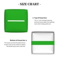 thumbnail image 5 of Tissue Green Box Cover Holder, Square by Xecao - Leather Decorative Organizer for Tabletop, Bathroom, Car, Office, 5 of 8