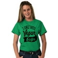 thumbnail image 5 of Date Vegan Boy Vegetarian Healthy Women's Graphic T Shirt Tees Brisco Brands S, 5 of 5