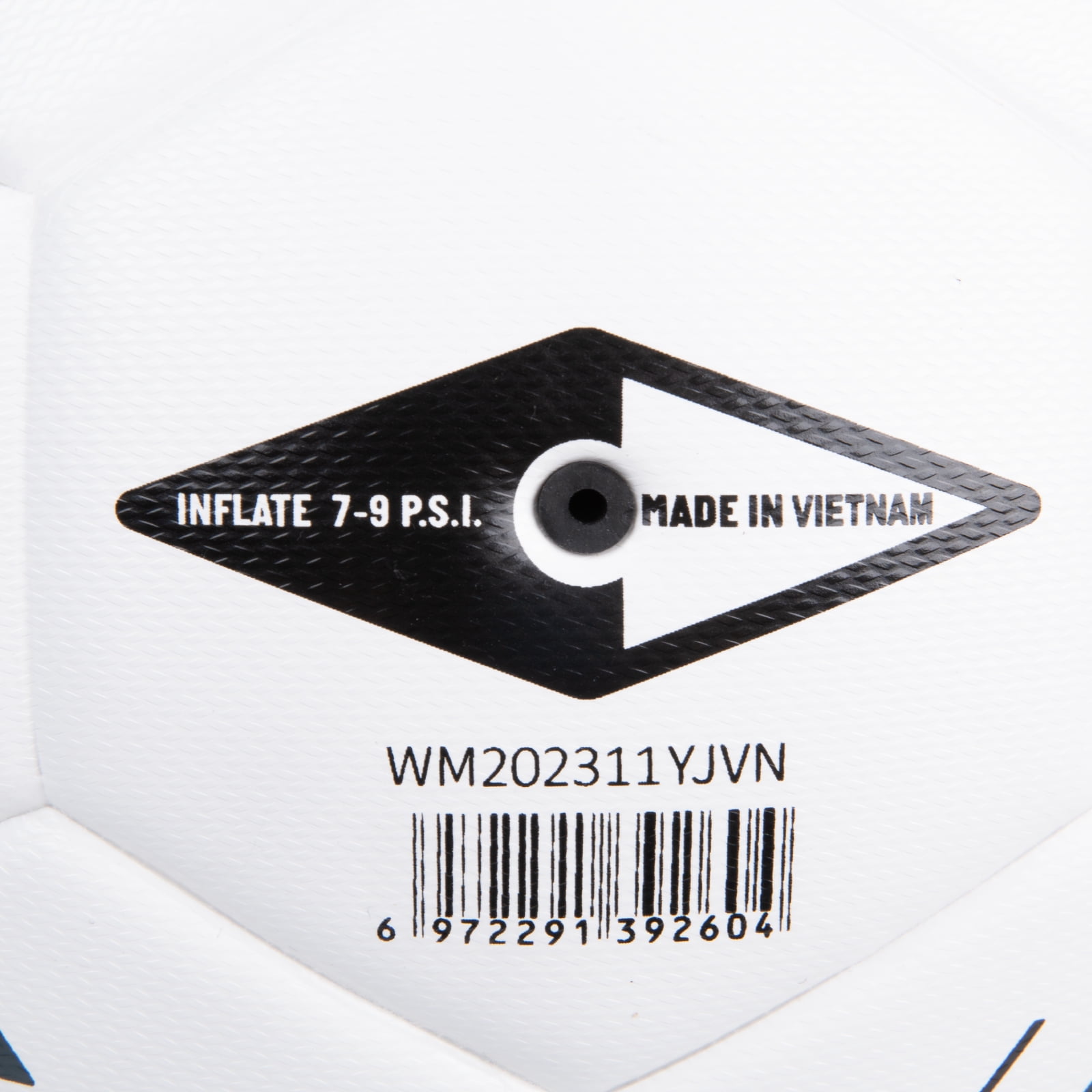 Umbro Tristar Size 5 Adult and Teen Soccer Ball, White/Gray/Yellow