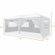 thumbnail image 5 of 10'x20' toldo plegable con 6 paredes laterales extraíbles refugio de eventos al aire libre UPF 50+ gazebo carpas portátiles para fiestas camping de playa, 5 of 5