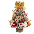 thumbnail image 1 of BKRE Christmas Tree Set Christmas Home Desktop Diy45CM Small Tree Decoration Props, 1 of 6