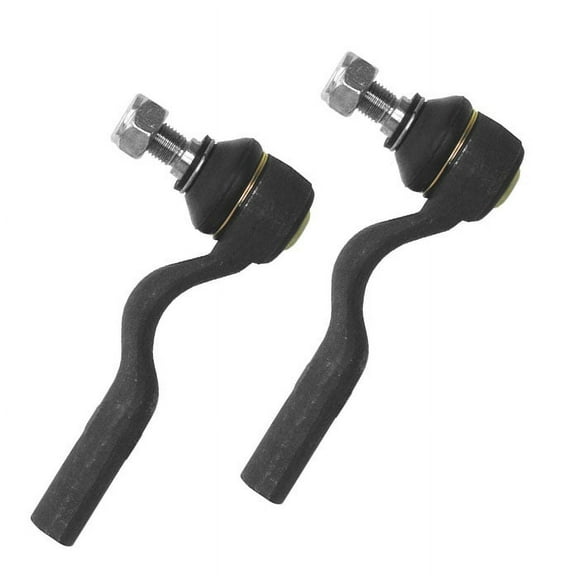 TRQ Front Outer Tie Rod Set Fits Select 1996-1999 Mercedes-Benz E300 1996-2003 E320 1997 E420 1998-2002 E430 1999-2002 E55 AMG