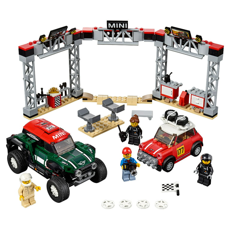 Porto Ovenstående stof LEGO Speed Champions 1967 Mini Cooper S Rally and 2018 MINI J 75894 -  Walmart.com