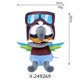 thumbnail image 3 of Nuevo juego de peluche de Indigo Park, un lindo mapache morado, para niños, ideal como regalo para decorar el hogar., 3 of 5