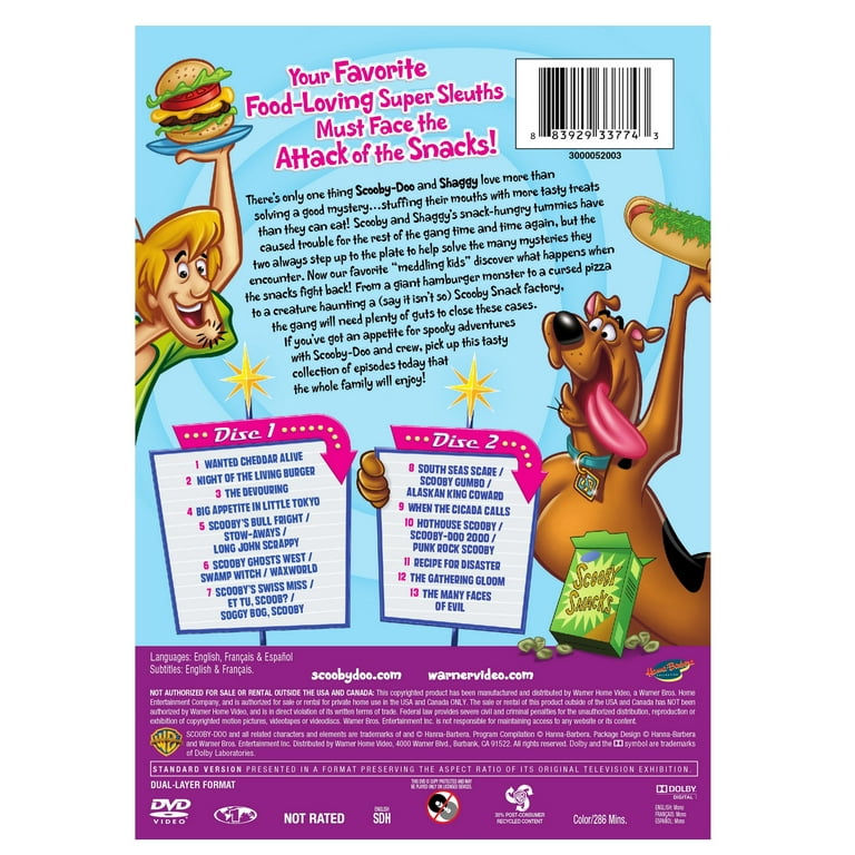 Scooby-Doo! 13 Spooky Tales for the Love of Snack! (DVD