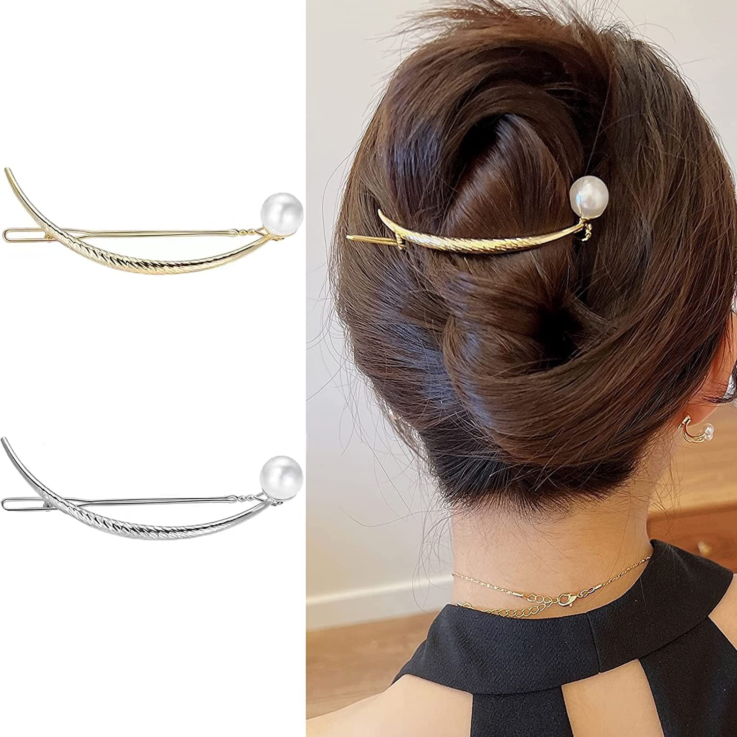 PORTE-QUEUE DE CHEVAL en strass Bun Shaper Femmes Pinces à cheveux Griffe EUR 4,16 - FR PORTE-QUEUE DE CHEVAL en strass Bun Shaper Femmes Pinces à cheveux Griffe EUR 4,16 - FR
