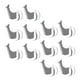 thumbnail image 5 of Toallero calefactable, soporte calefactor, colgador de ropa, soporte de calentador para el hogar, soporte de almacenamiento , 12 piezas Macarena Gancho calentador, 5 of 8
