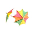 thumbnail image 4 of GOOHOCHY 50-Pack Colorful Drink Umbrellas with Floral Designs, Natural Wood Cocktail Picks for Parties, Events, and Celebrations, 4 of 8