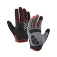 thumbnail image 2 of S SERENABLE Thickened Shockproof Gloves BMX Mountain Bike Racing Fishing Mittens Size Red, 2 of 9
