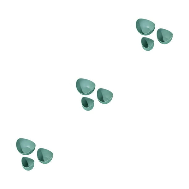 Platos de nueces semillas Wosthever 3 piezas apilables lavables reutilizables