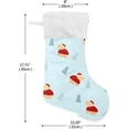 thumbnail image 2 of Christmas Stockings Capybara Xmas Presonalized Large Stocking Socks Set of 1 Xmas Santa Claus Candy Bag 18 in Holiday Gift Decor, 2 of 7