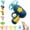 Dark Blue, variant on Bamboo Dragonfly Catapult Launcher, 2-In-1 Interactive Cat Toy For Aerial & Floor Play With Led Light-Up Discs, For Feline Hunting Instincts & Night Play