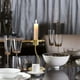 thumbnail image 5 of Candelabro Modern Metal | Estructura elegante Base robusta | Centro de mesa elegante para decoración del hogar de 6.1"x3.5" | Mesa de comedor, bodas, eventos | Listo para regalar, 5 of 6
