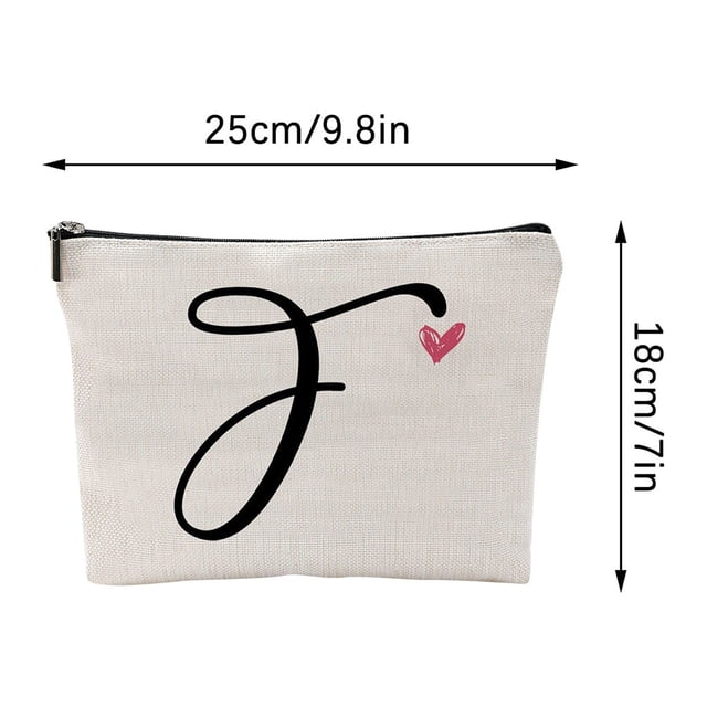 Gifts for Girlfriend,Makeup Case Toiletry Bag with You Send Love Message, Friend Presentation