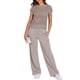 thumbnail image 2 of Suéter ANRABESS de dos piezas, pantalones anchos para mujer, 2 of 7