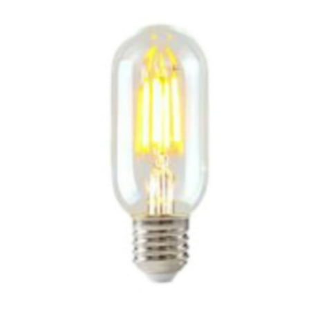 

GEHGWP Long Tube Imitation Tungsten Wire Antique Strobe Flute Tube Lighting Bulb Dimming Led Filament Dark Brightness Retro Bulb okay
