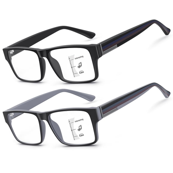 Gafas de lectura progresivas con enfoque múltiple SKYOAK, paquete de 2 unidades, 2,5 unidades