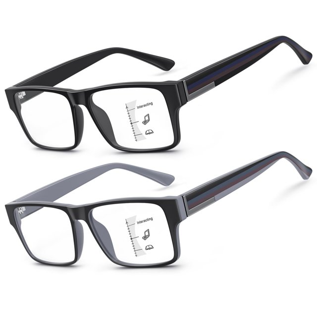 Gafas de lectura progresivas con enfoque múltiple SKYOAK, paquete de 2 unidades, 2,5 unidades