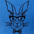 thumbnail image 3 of CafePress - Cute Hipster Easter Bunny T Shirt - Mens Football Shirt, 3 of 4