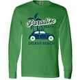 thumbnail image 3 of Inktastic Paradise Beach in Delray Beach with Palm Trees and Car Long Sleeve T-Shirt, 3 of 5