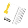 thumbnail image 2 of GUOOL 13Pcs Outils de Coupe d'Argile Rouleau d'Argile Acrylique Cercle Rond en Acier Inoxydable, 2 of 9
