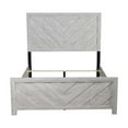 thumbnail image 6 of Denver Queen 4PC Modern Style Bedroom Set Made with Wood in Rustic Natural, 6 of 17