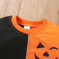 thumbnail image 6 of GCETTIC Toddler Baby Boy Halloween Outfit Long Sleeve Ghost Pumpkin Sweatshirt Tops Elastic Pants Fall Winter Clothes Set 3-4 Years, 6 of 7