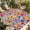 Multi, variant on Colorful Spring Floral Outdoor Rug for Patio/Deck/Porch, Non-Slip Large Area Rug 4 x 6 Ft, Farmhouse Summer Botanical Indoor Outdoor Rugs Washable Area Rugs, Reversible Camping Rug Carpet Runner