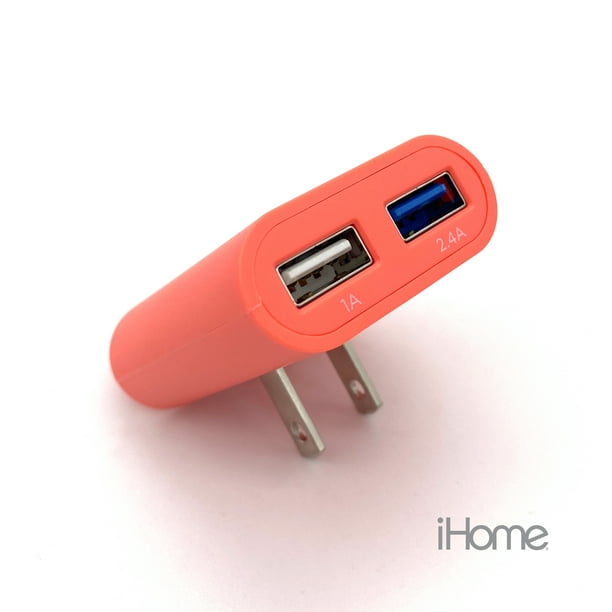 ihome dual usb wall charger