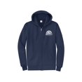 thumbnail image 1 of Gravity Outdoor Co. Zip-Up Hoodie - Navy - White Logo - Medium, 1 of 2