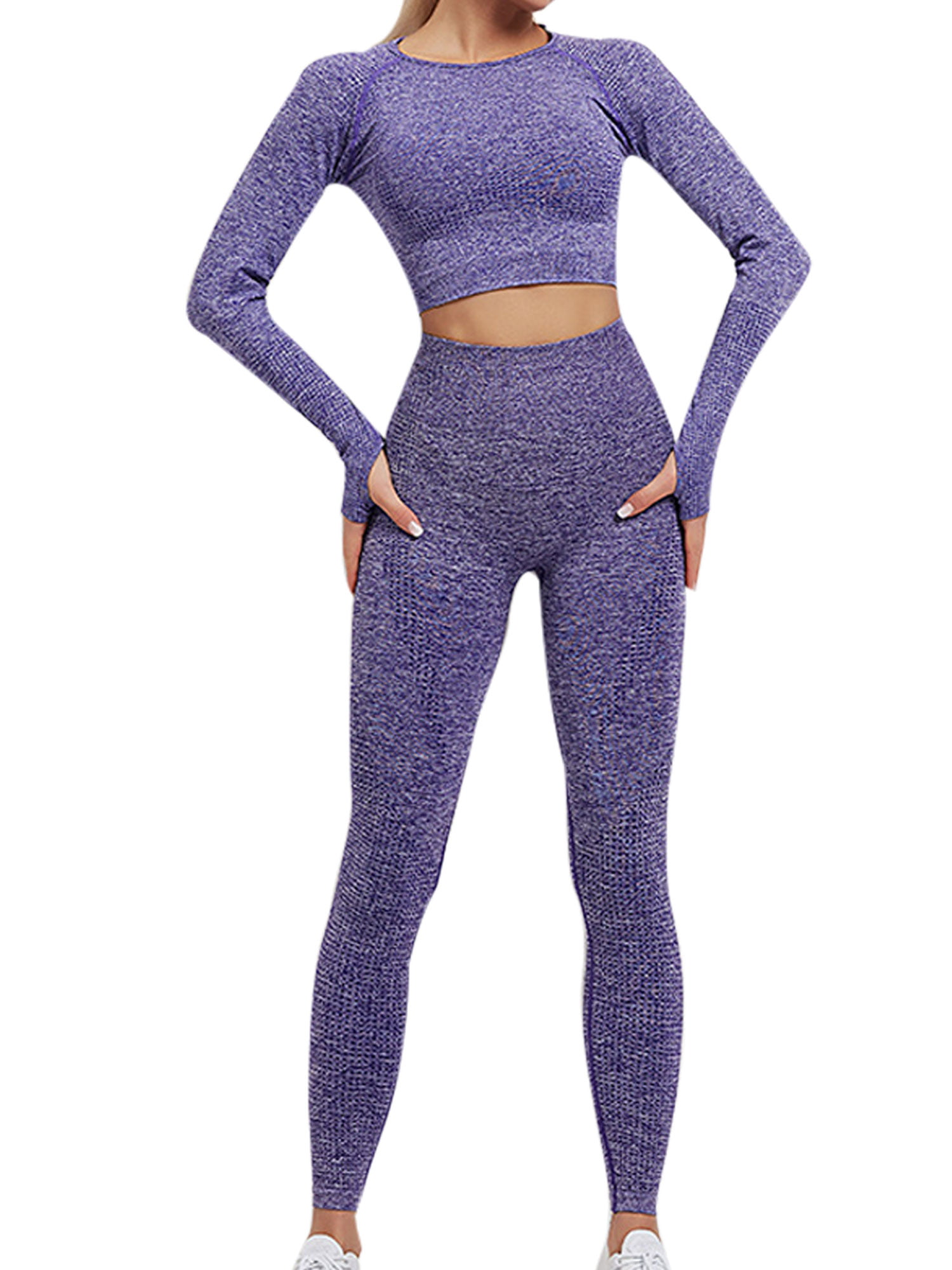 High Waist Leggings/Biker Shorts+Tank Top Jumpsuit Set Yoga Workout Sets for Women 2 Piece Gym Outfits Ribbed Seamless Crop Tank 