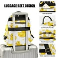 thumbnail image 3 of FORMRS Mini Backpack Purse for Women Quilted Travel Daypack Casual Shoulder Bag, Yellow Rubber Ducks, 3 of 7