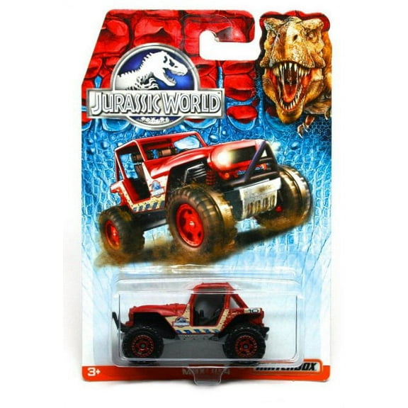 Jurassic World Matchbox MBX 4x4 Die-Cast Toy Car Vehicle
