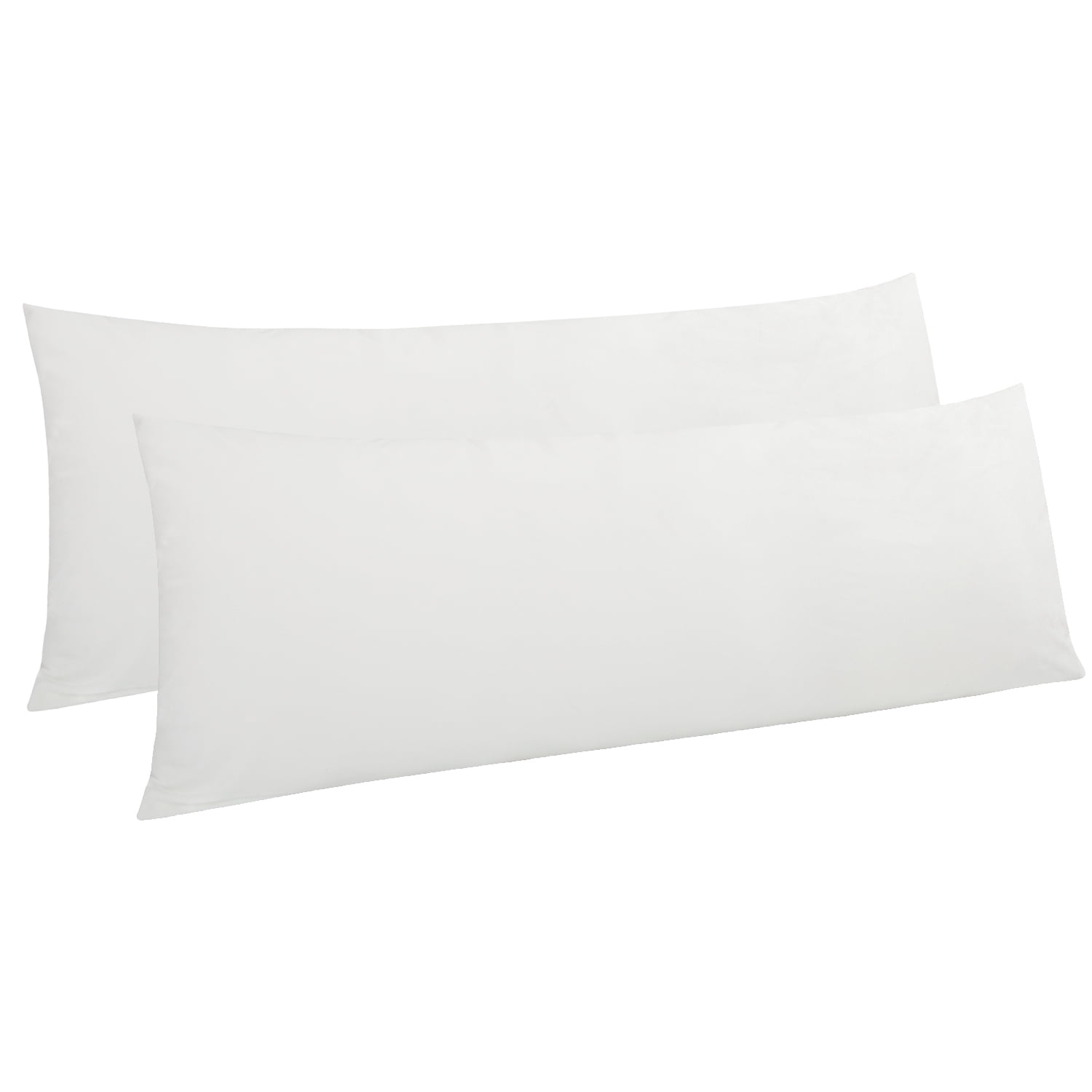 NTBAY 2 Pack Velvet Body Pillow Case, Body Pillow Cover with Zipper