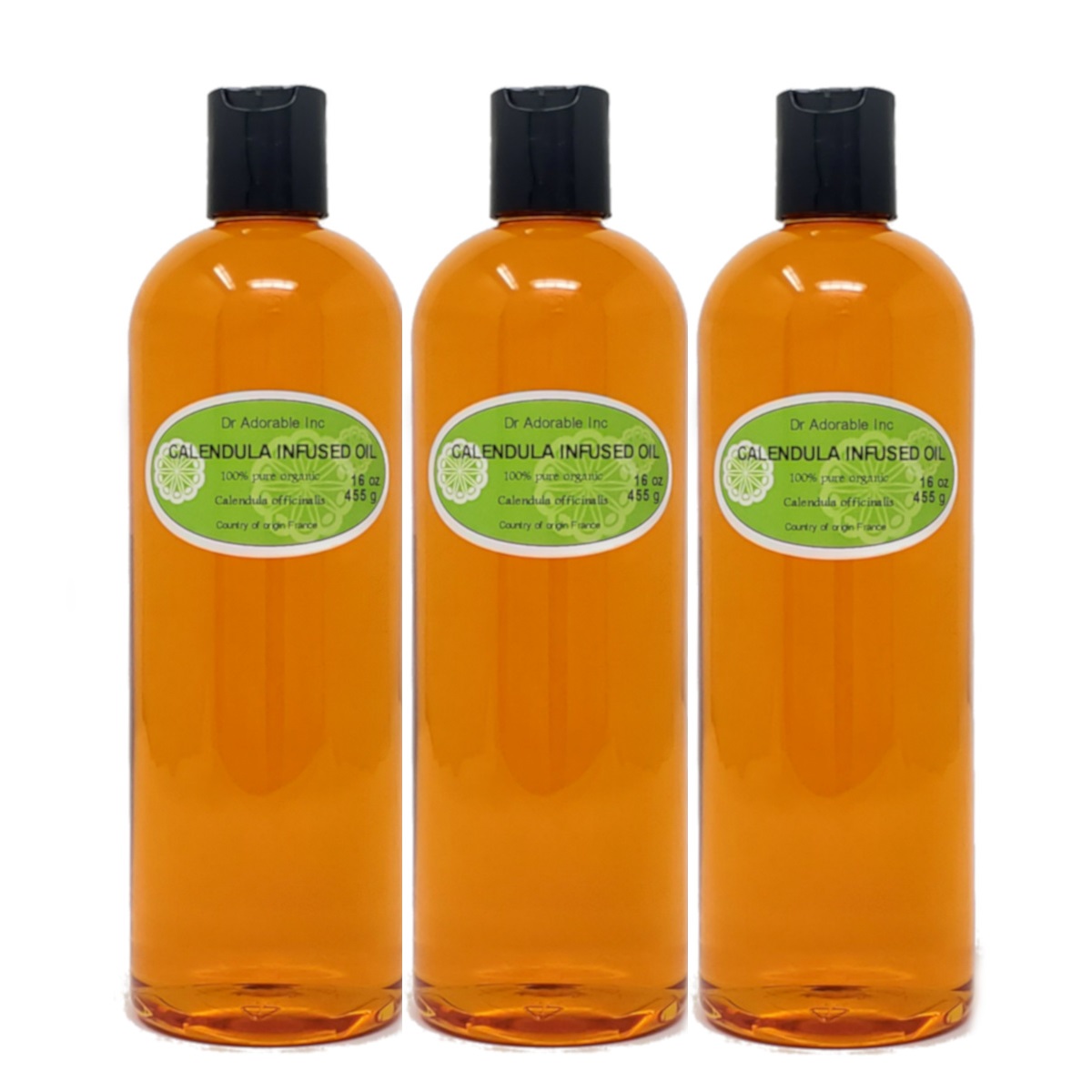 Dr.Adorable Calendula Infused Oil 100 Pure Organic Cold Pressed