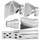 thumbnail image 5 of Boquilla Plana, Boquilla De Pistola De Soldar 5 Piezas Para Pistolas De Aire Caliente Industriales Para Reemplazar Accesorios De Pistola De Aire Caliente Para Cambiar La Tobera, 5 of 7